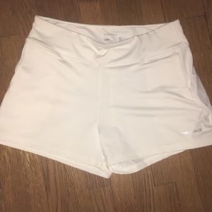 HEAD white athletic shorts
